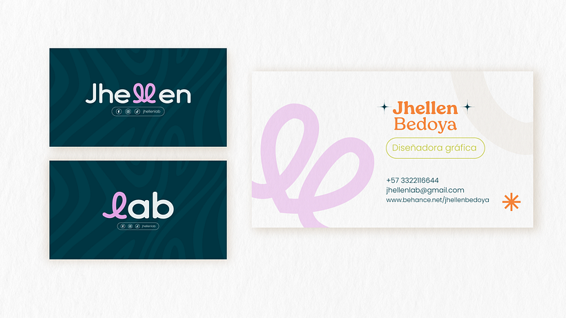 Identidad Visual Jhellen Lab 11