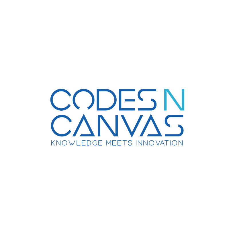Brand Identity of a New business Called Codes N Canvas. 1