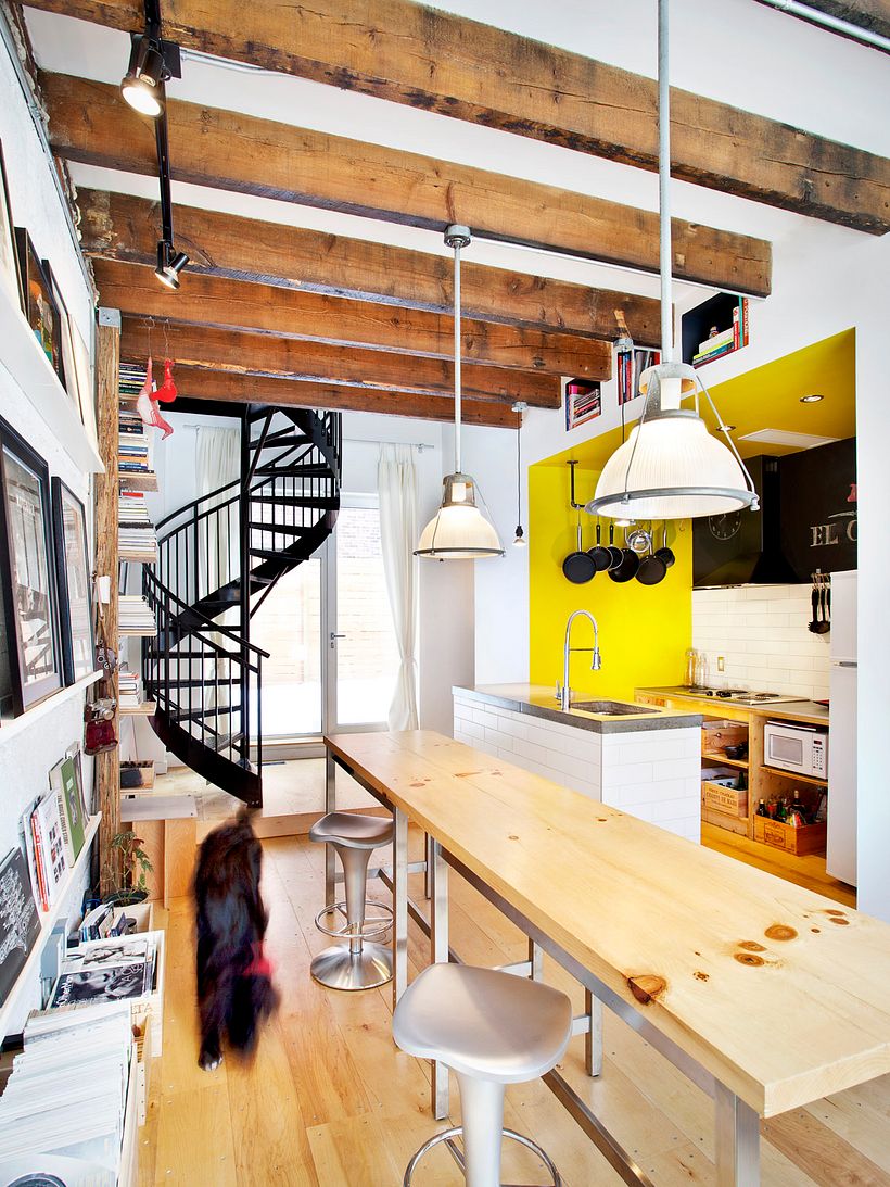 open live-work space