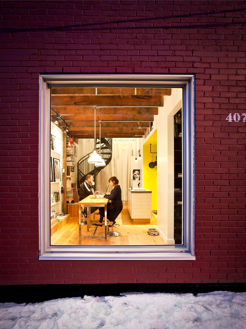 large storefront window