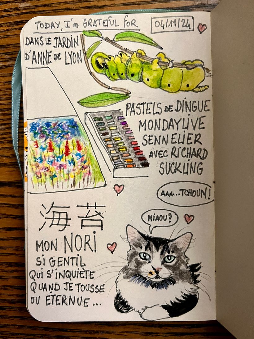 Carnet de gratitude : November 2024 1