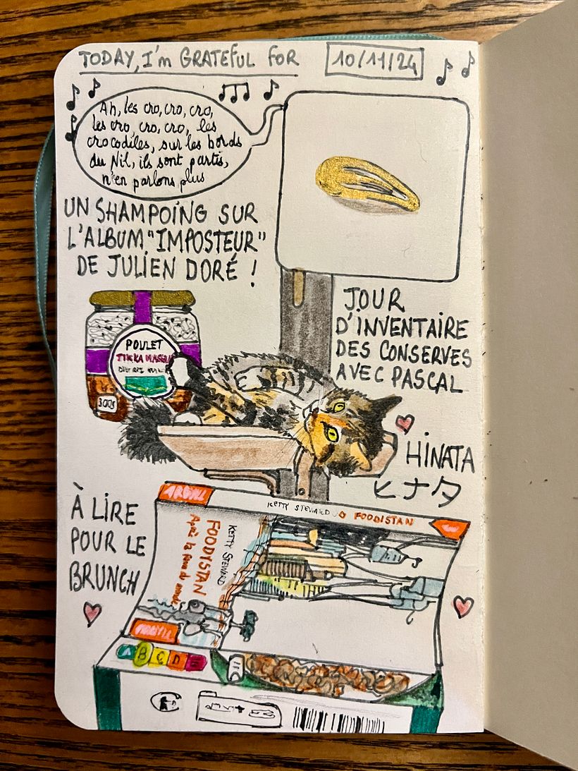 Carnet de gratitude : November 2024 1