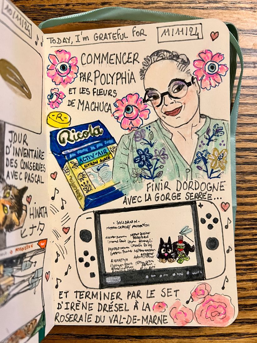 Carnet de gratitude : November 2024 1
