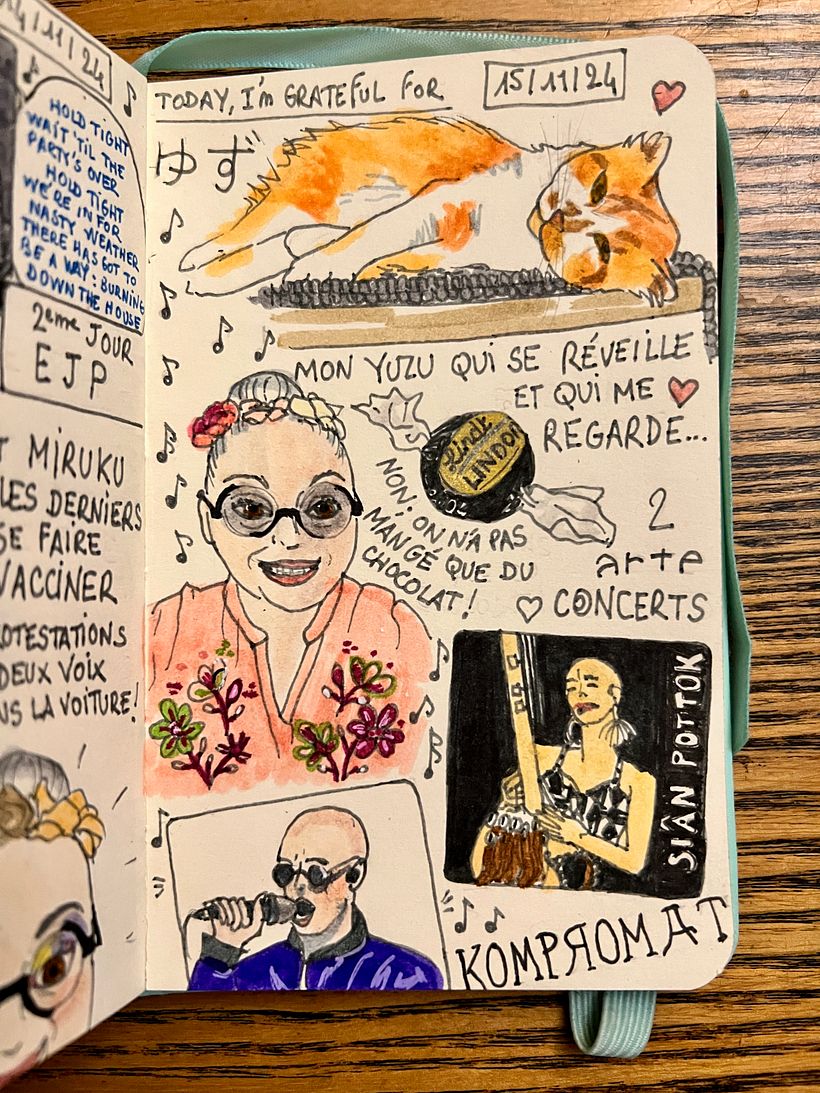 Carnet de gratitude : November 2024 1