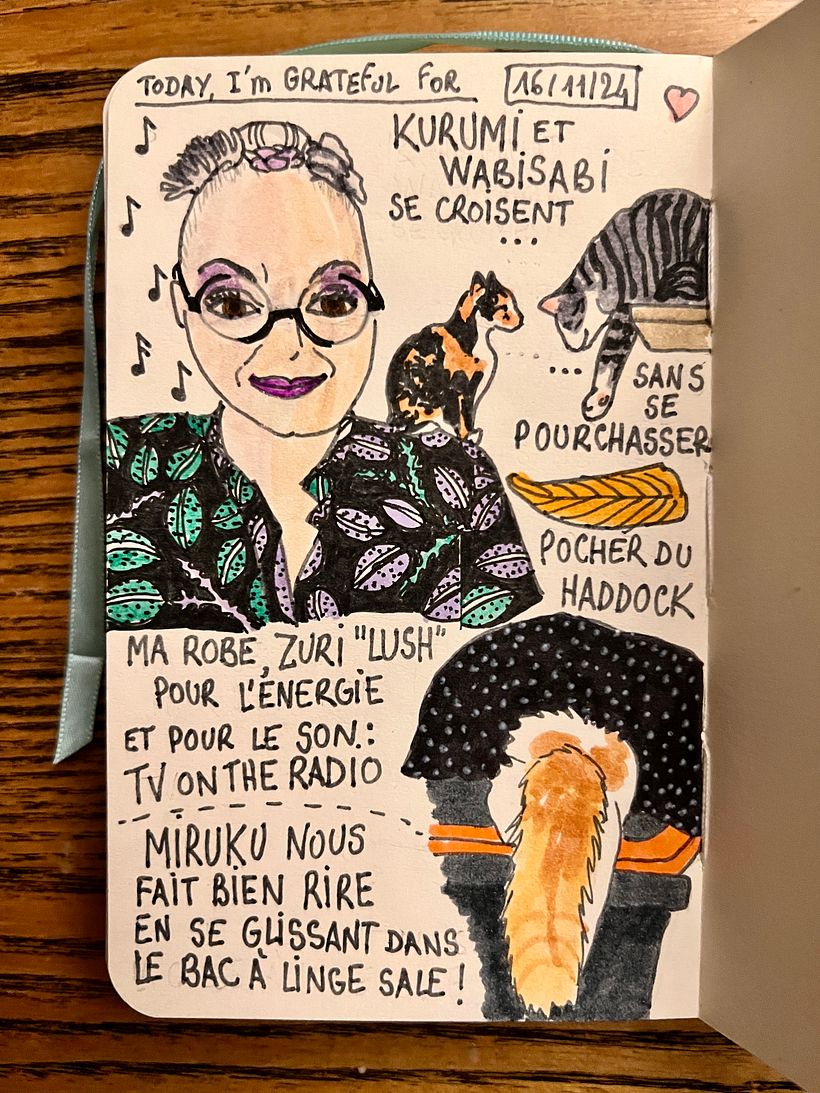Carnet de gratitude : November 2024 1