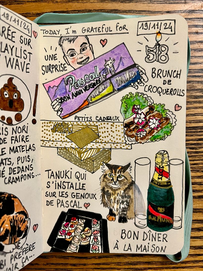 Carnet de gratitude : November 2024 1