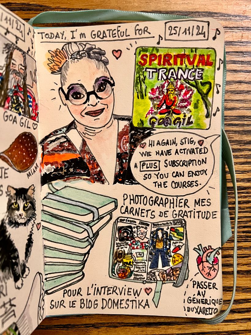 Carnet de gratitude : November 2024 1