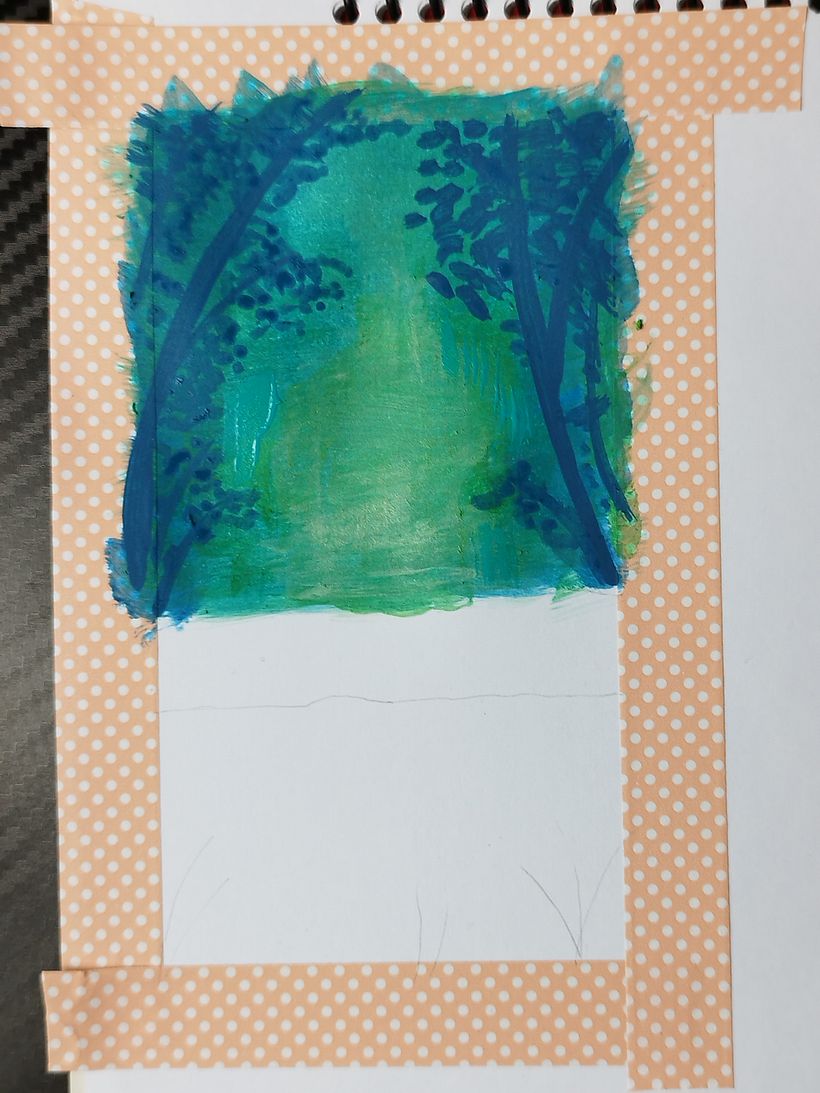 Mi Proyecto de Paisajes Atmodfericos con Gouache 2