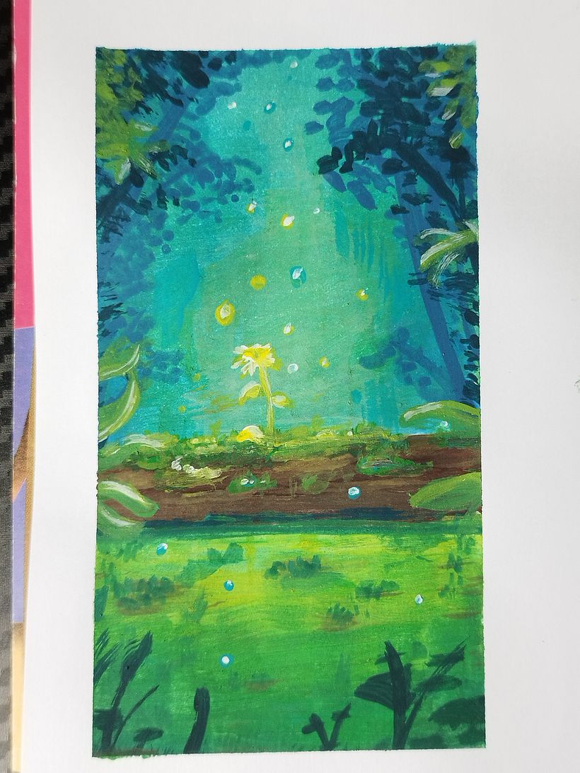 Mi Proyecto de Paisajes Atmodfericos con Gouache 1