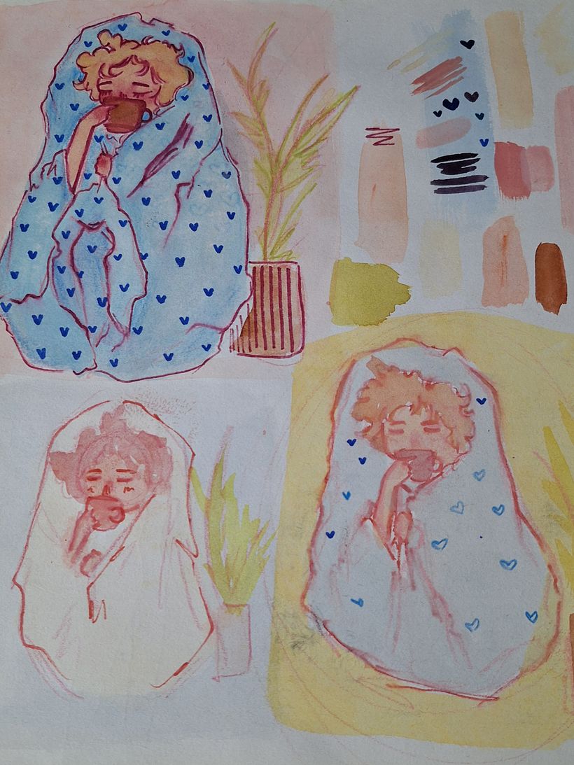 Proyecto de dibujos de observación a mi estilo 10