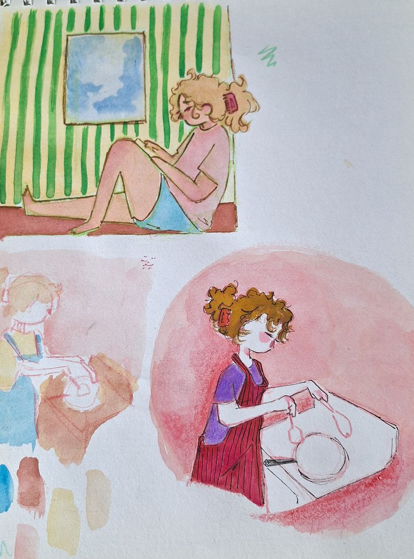 Proyecto de dibujos de observación a mi estilo 11