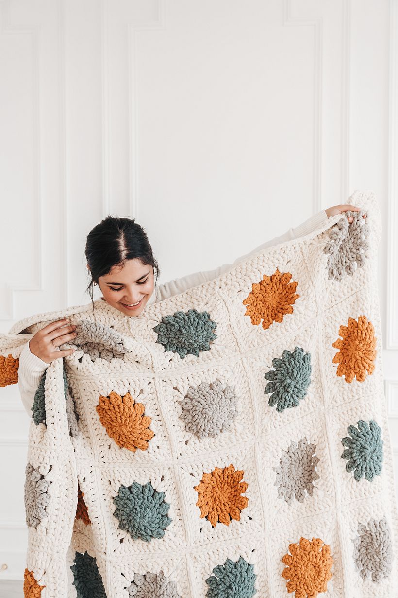 Winter Blossom Blanket 1