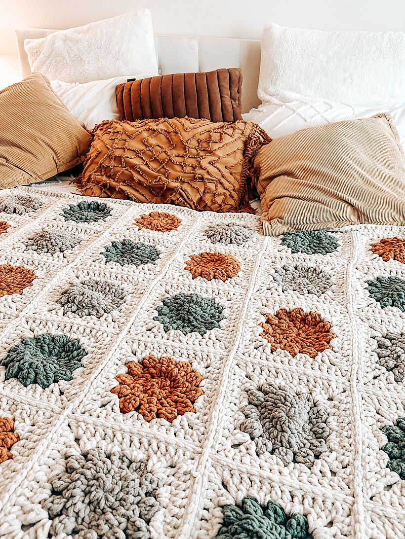 Winter Blossom Blanket 1