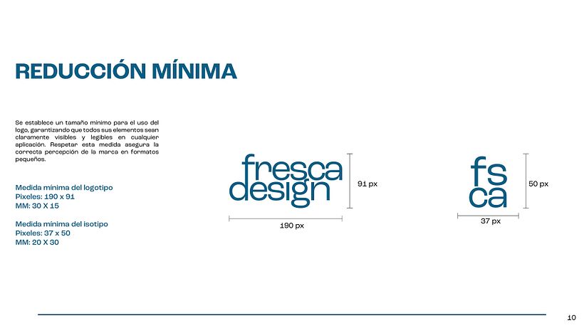 MANUAL DE IDENTIDAD VISUAL - FRESCADESIGN 10