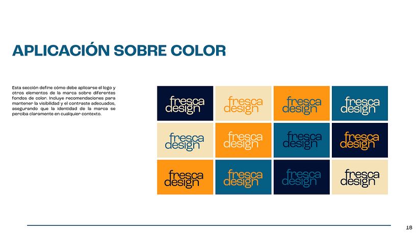 MANUAL DE IDENTIDAD VISUAL - FRESCADESIGN 18