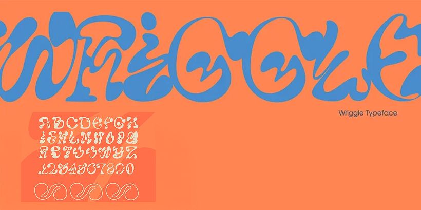 Wriggle Typeface
