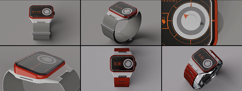 retrograde: retro-futuristic smart watch 4