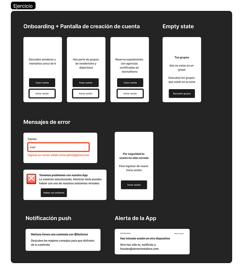 Mi proyecto del curso: Introducción al UX Writing 5