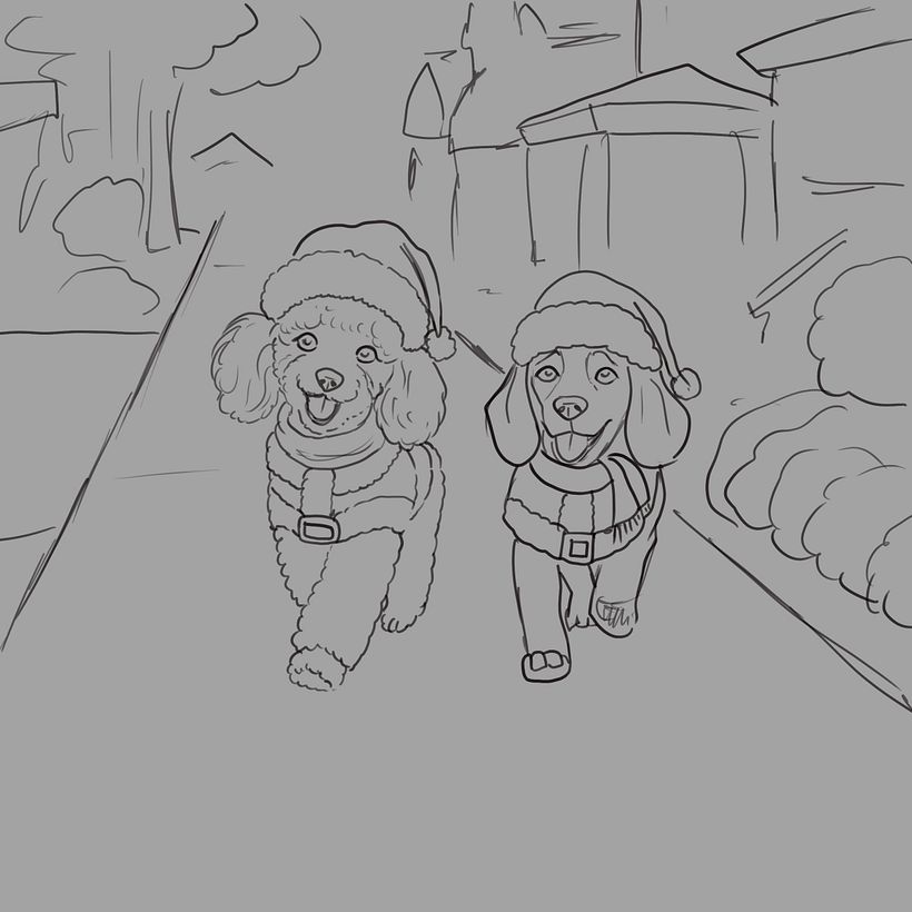 First day of drawing practice 1