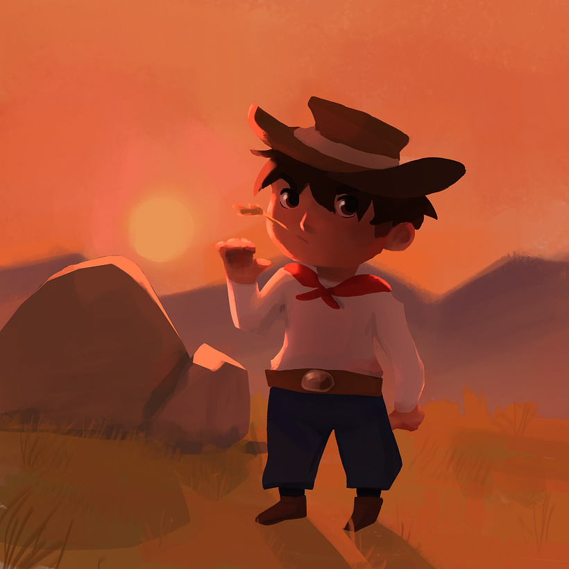 My project for course: Lighting Principles for Digital Painting 8