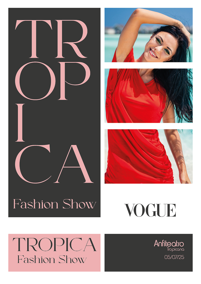 Afiche Fashion show 1