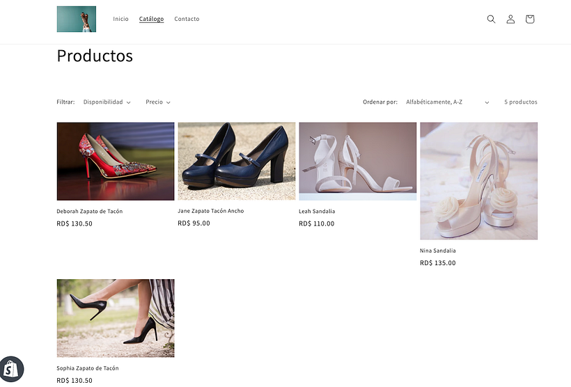 Tienda Virtual Shopify - Pasarela by Darling 2