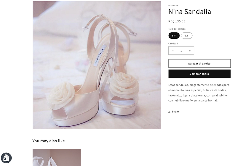 Tienda Virtual Shopify - Pasarela by Darling 4