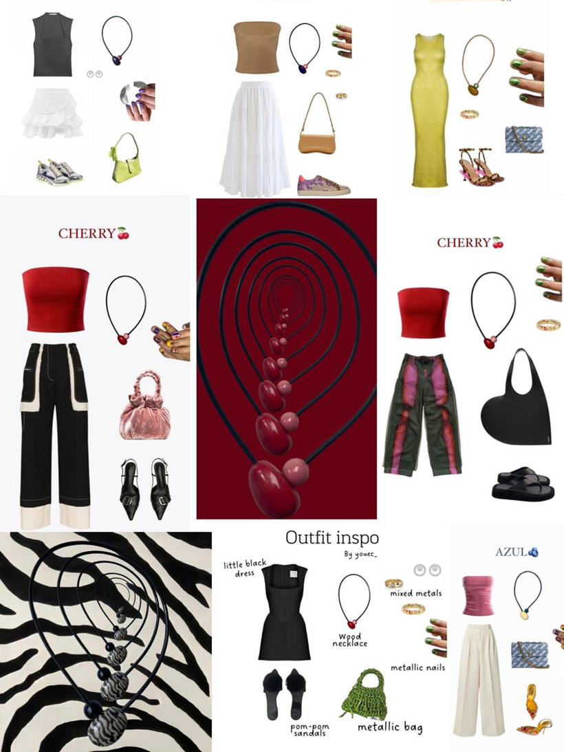 COLLARES DE TAGUA, TRADICION Y MODA 1