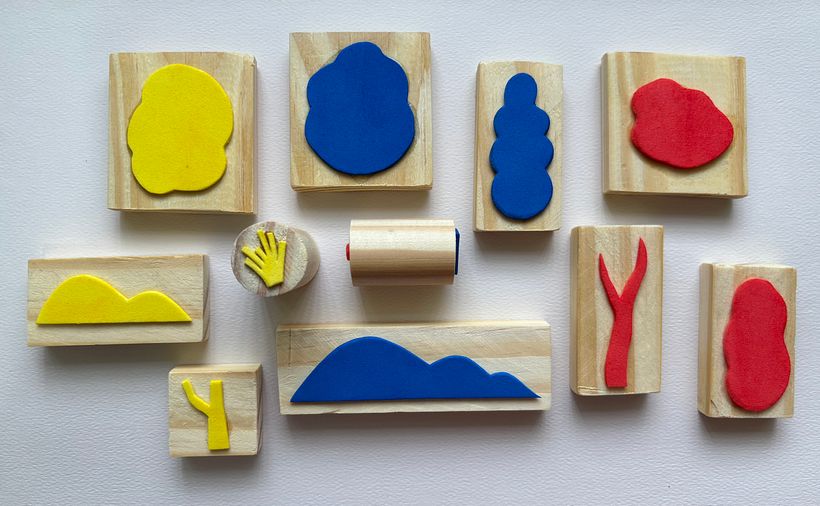 Projeto final do curso técnicas de estampagem para crianças  3