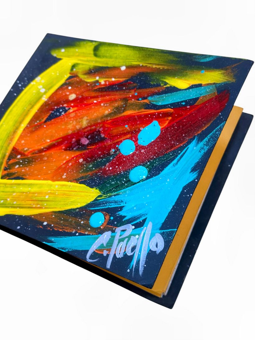 Unión de Bifolios para obra gráfica  1