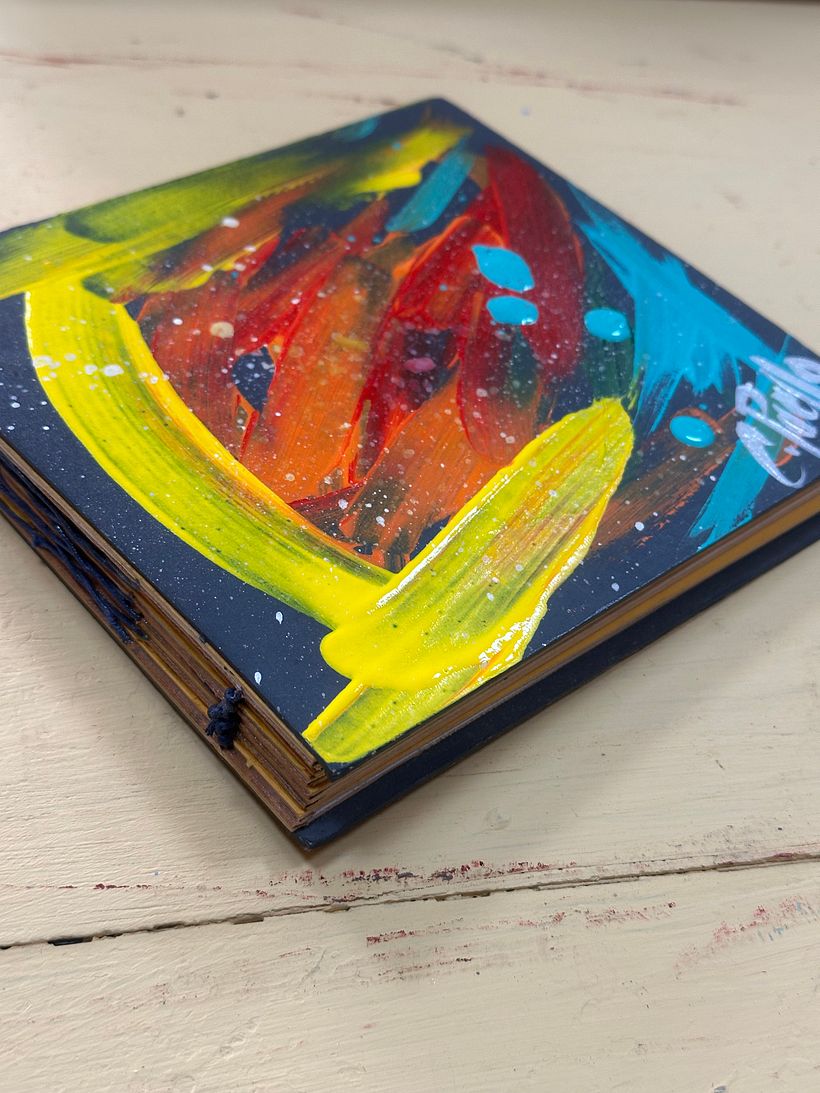 Unión de Bifolios para obra gráfica  1