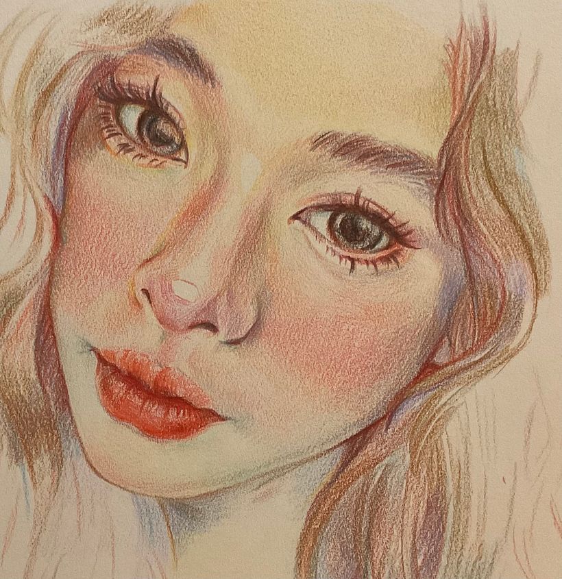 First portrait w/ new technique 1