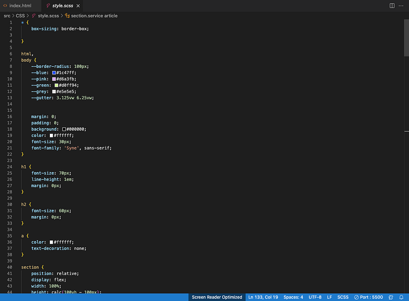 Sitio web interactivo: Mi primer proyecto en HTML, CSS y JavaScript. 1