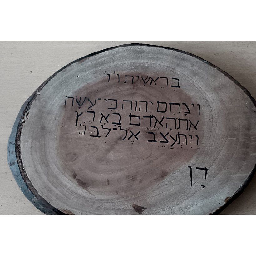 Divine regret over a cut tree 1
