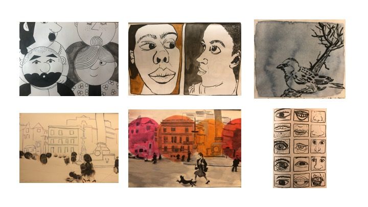 Two sketchbooks 1