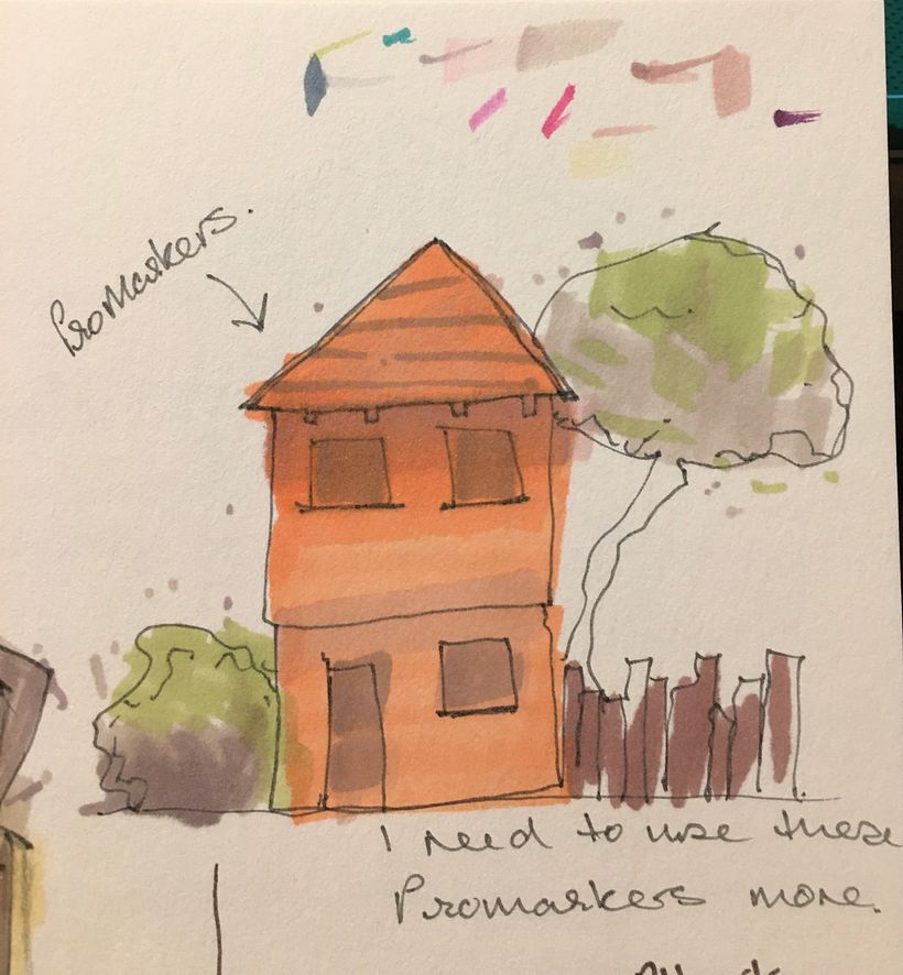 My sketching journey on this course 1