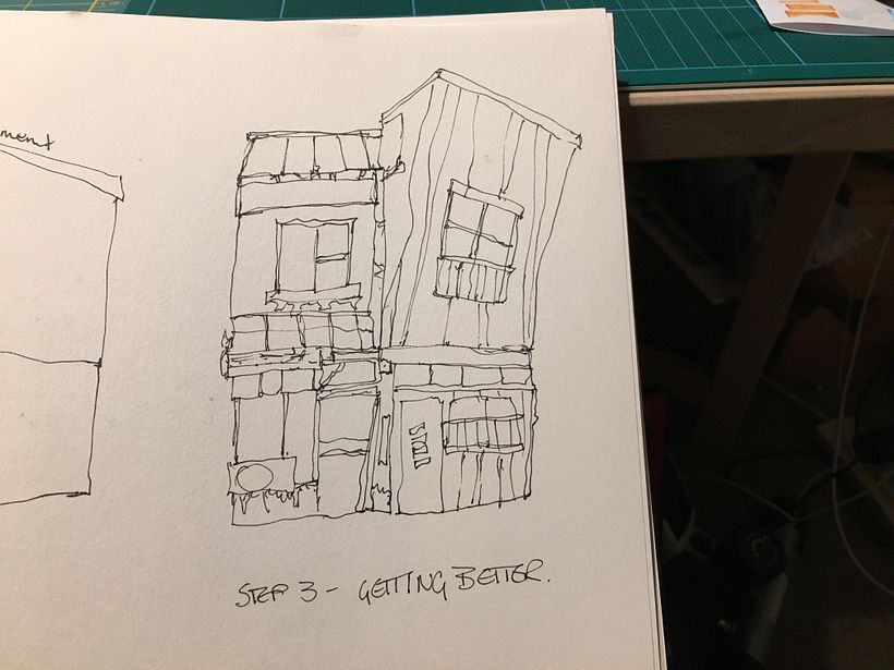 My sketching journey on this course 1