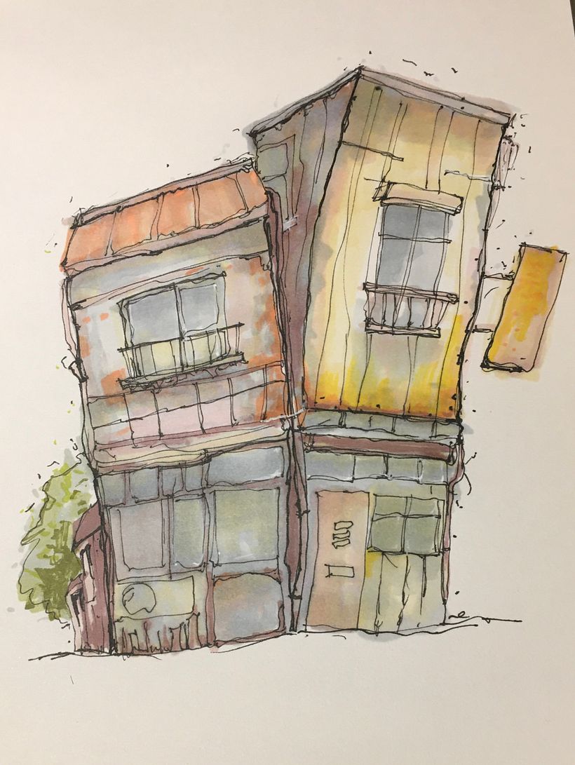 My sketching journey on this course 1