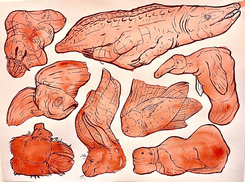 Creature Sketching Project 3