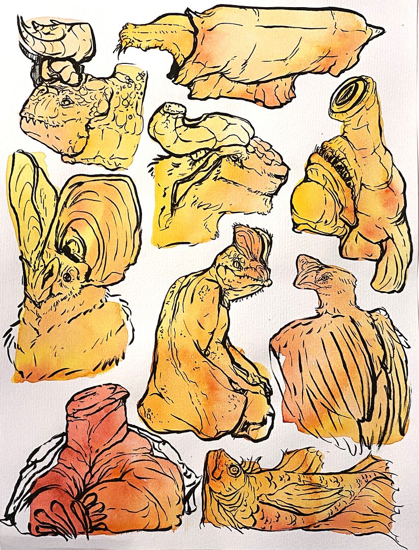 Creature Sketching Project 5