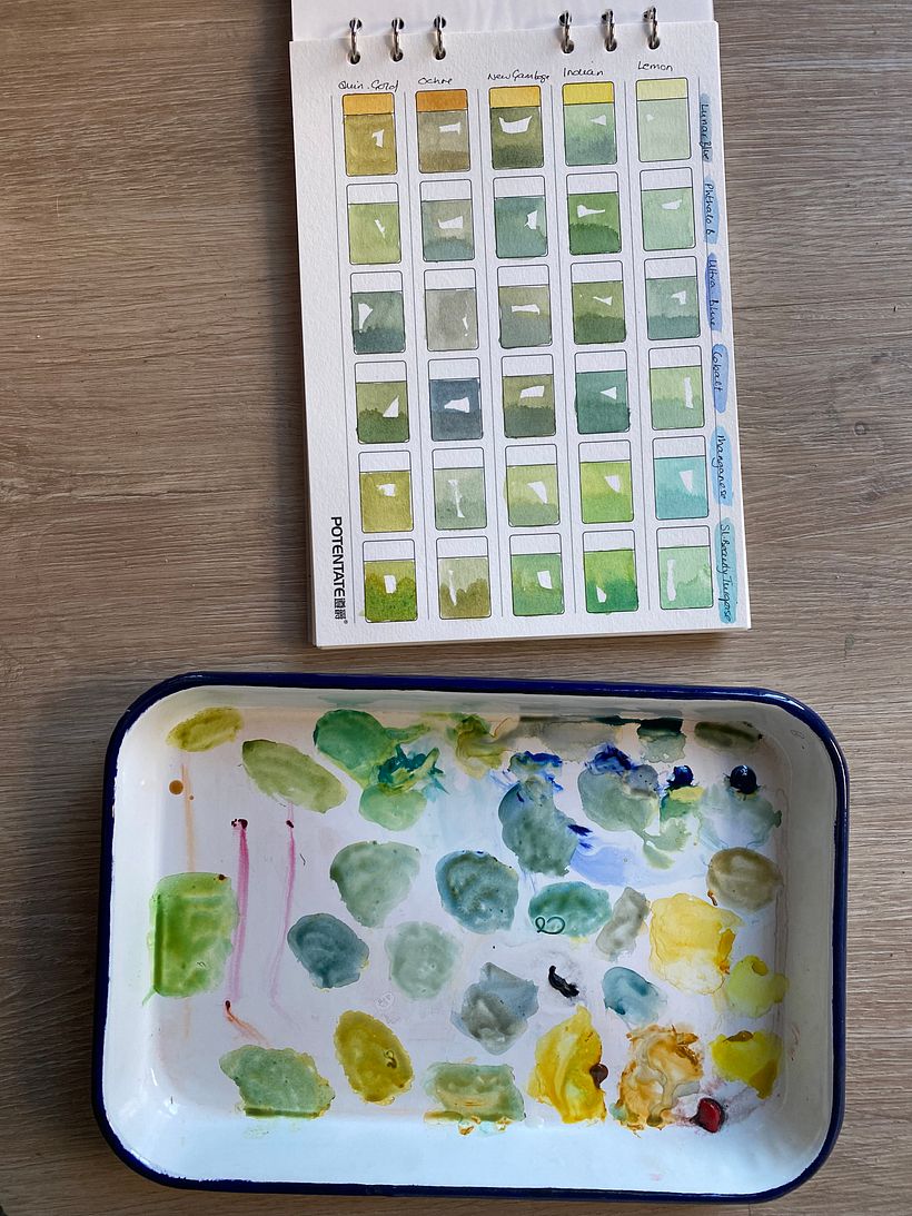 Meditative Botanical sketches 1