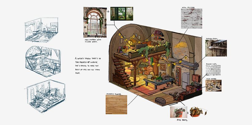 Escenarios imaginarios