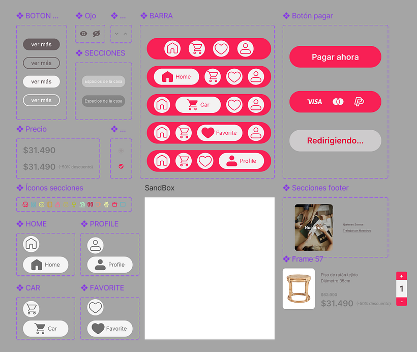 UI Design | Casaideas | Web Page 1