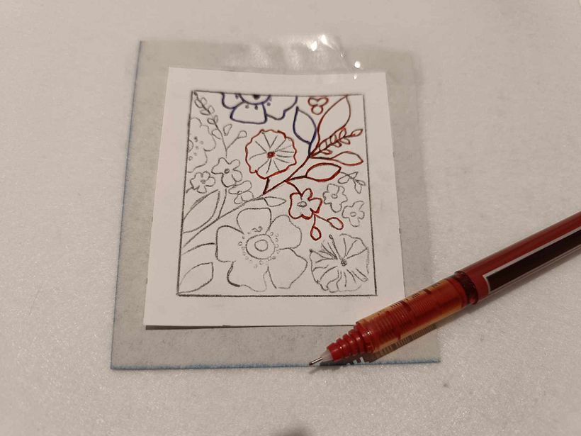 Transferir el patrón a la tela