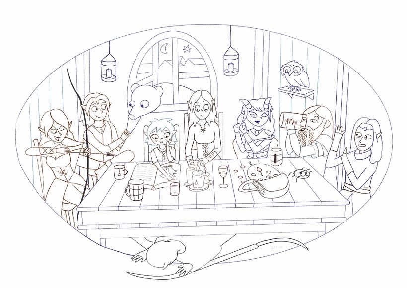 D&D scene  1