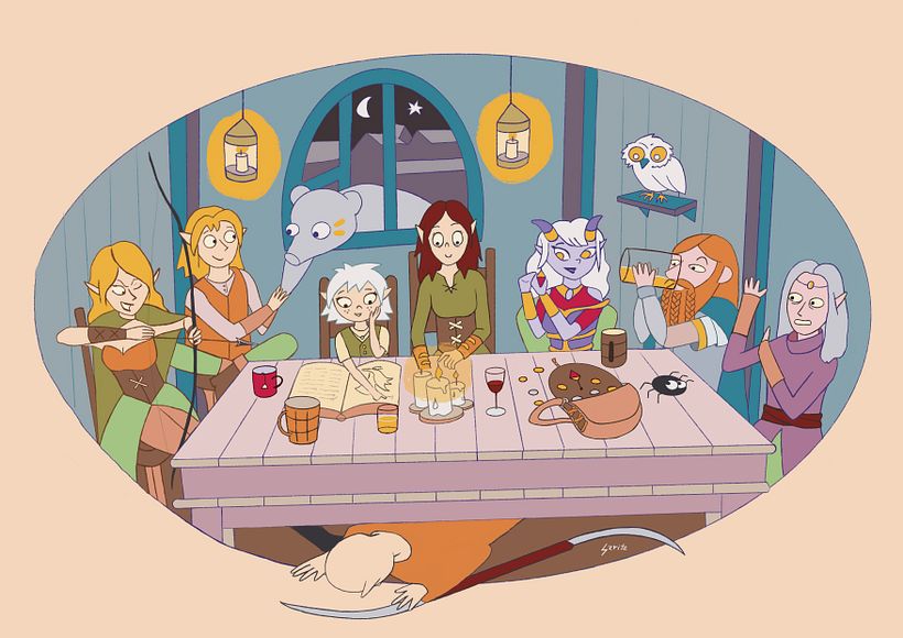 D&D scene  2