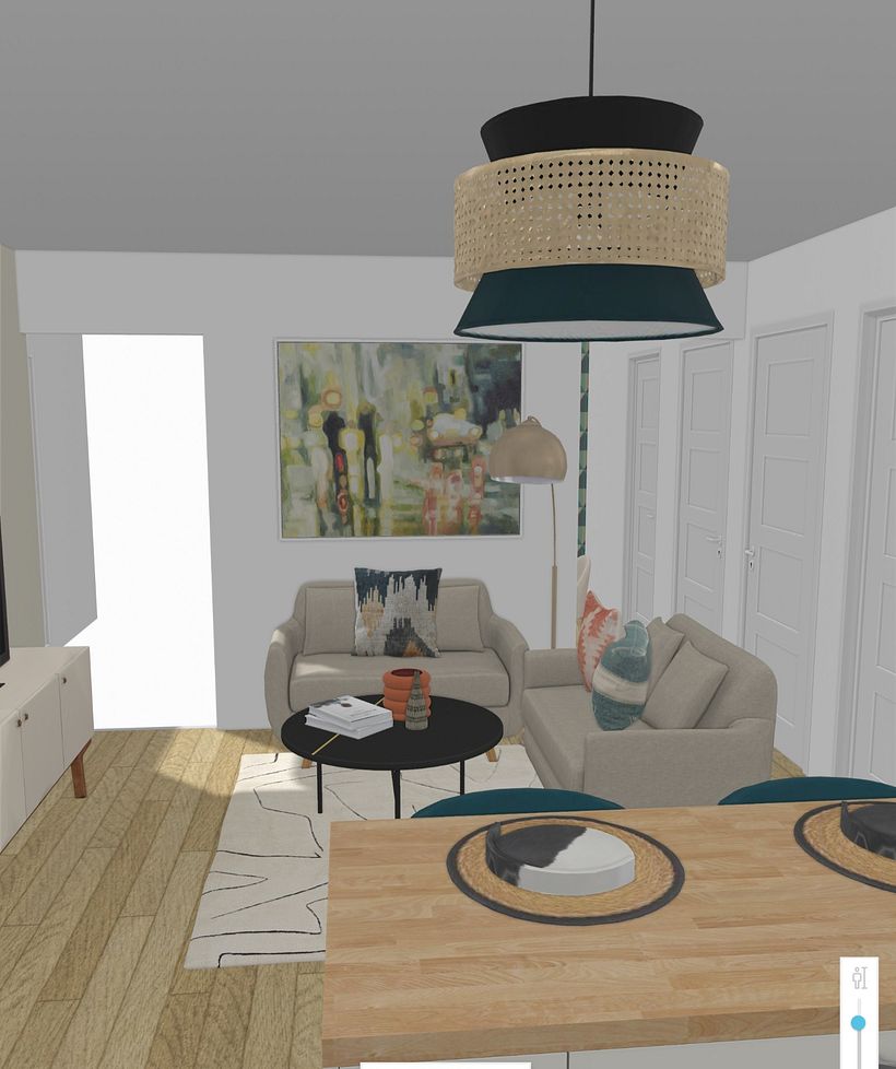Reforma cocina-salón espacios abiertos 2