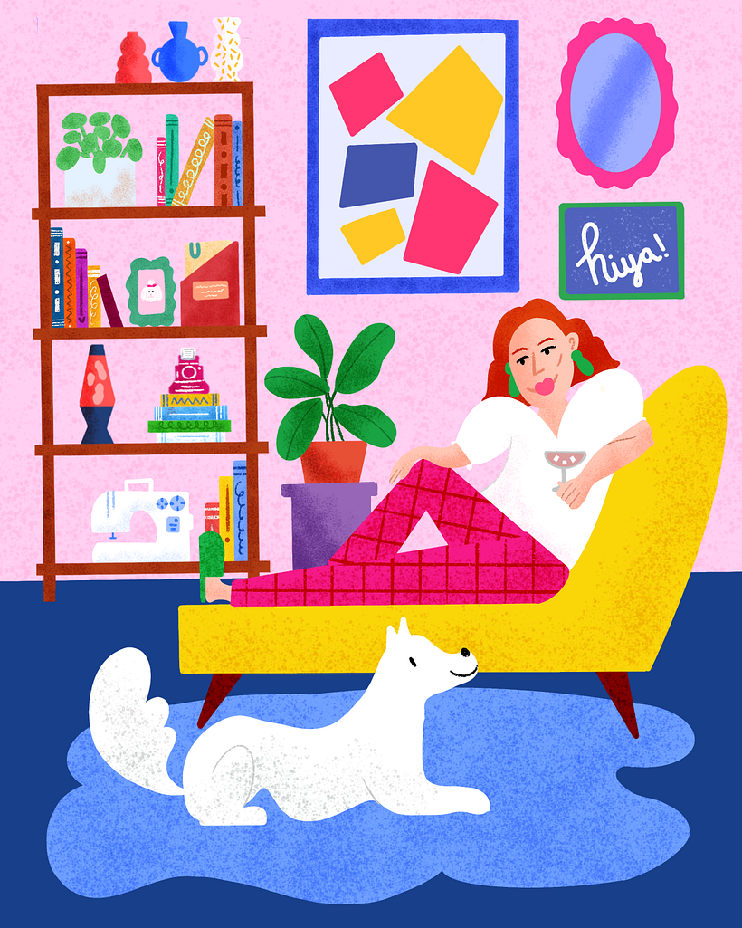 My project for couse: Colorful Digital Illustration in Procreate 1
