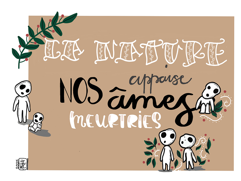LA NATURE APPAISE NOS AMES MEURTRIES 1