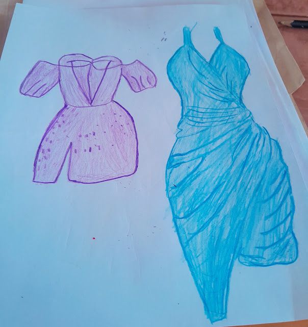 Bocetos DiseÃ±o De Moda Vestidos Dibujos De Moda De Vestuario